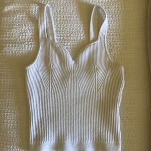 White Abercrombie & Fitch tank
